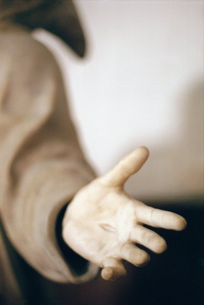 St. Francis receiving the stigmata by Germain Pilon